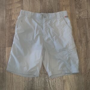 Simms Fishing Shorts 100% Nylon Light Blue Size M